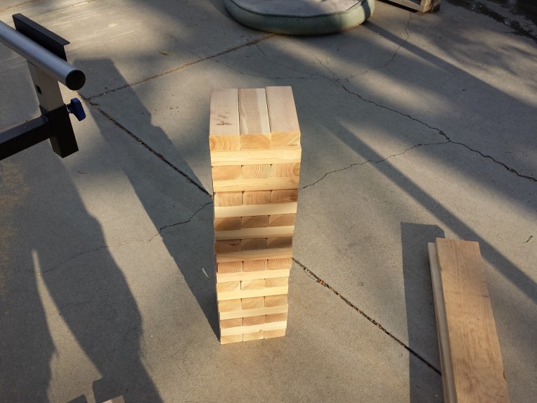DIY GIANT JENGA