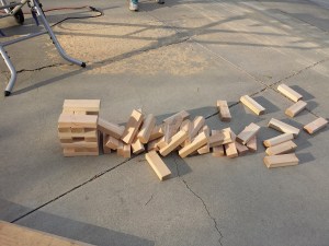 DIY GIANT JENGA