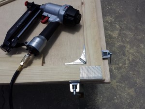 Step 6 glue and screw