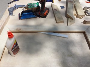 Step 8d clamp and nail edges